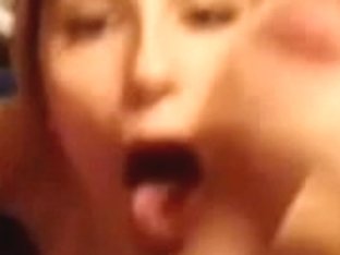 Non-professional Cum For Her Face