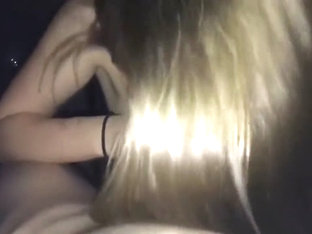 Girl with perfect tits gives amazing blowjob!!