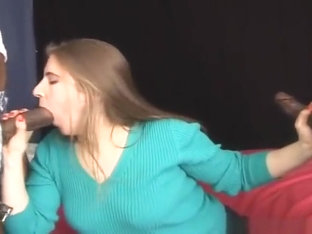 Green Eyes Girl And 2 Bbc