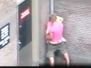 Dutch Guy Fucks A Girl In Public On The Streets Without A Condom For Everyone To See