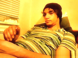 18yo homo Tristan Hollister tugs big dick before cumshot