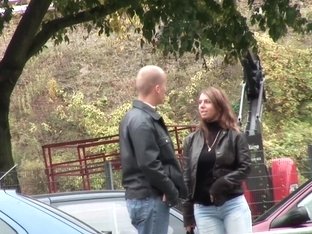 German Stepmom Picked Up For Outdoor Sex