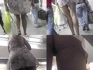 Unrepeatable Candid Upskirts Shows Nice Athletic Shapes