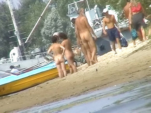 Naked Hot Babes At The Marina Beach