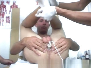 Gay medical dick exam video Starting with a buttplug he said that he