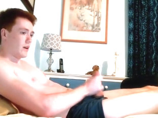 Ginger Twink Cums Three Times In A Row