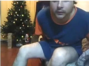 Straight guys feet on webcam #252