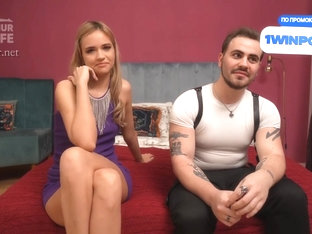 Novella Night And Bella Mur - Casting Of A Newbi Porn Couple! Cuckolding And Watching Them Fucking