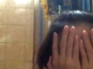 Philippine Girl Toilet Strip Tease