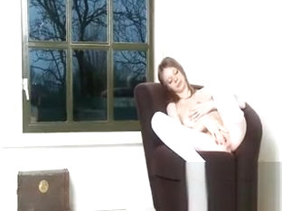 Gloria Shows Her Fuckable Snatch In Solo Scene