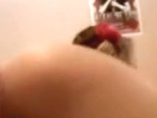 Spraying a hot immature bitch