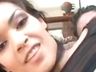 Horny Boricua Plays It Up For The Videocamera