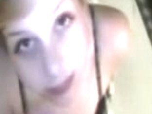 legal age teenager cumfaced and rubs it into her skin