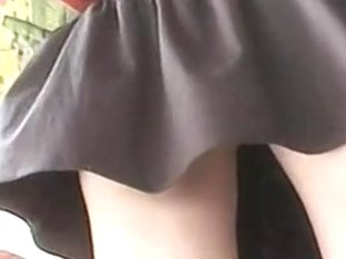 Upskirt With An Amazing Round Ass Of A Innocent Asian Babe