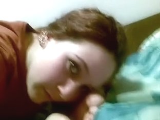 Feet Fetish With Sexually Excited Sweetheart In Her Room In Camera Sucks And Licks