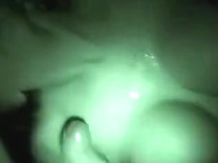 Dogging busty wife night cam