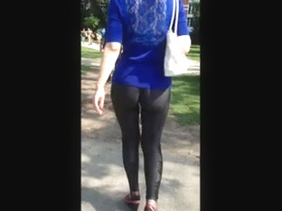 My Whore Asking For Public Attention In Her Tight Legging