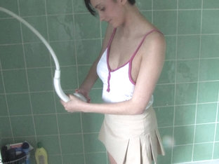 Great Wet Rack Exposed In A Free Down Blouse Video