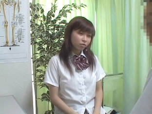 Kinky Doc Doing Medical Examination Of Asian Schoolgirls