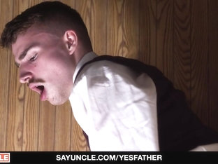 Religious Virgin Ryan Jacobs Confesses To Father Dale Kuda He Craves Cocks