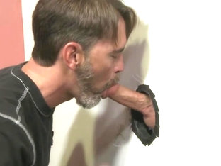 Old school toilet glory hole