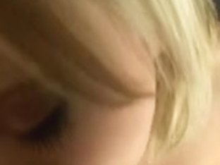 Golden-Haired sweetheart knows how to engulf rod