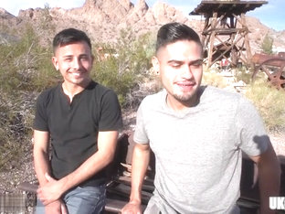 Latin gay anal sex and creampie