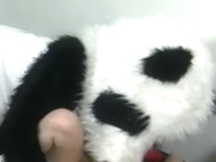 Sporty Hawt Legal Age Teenager Bonks With Humorous Panda