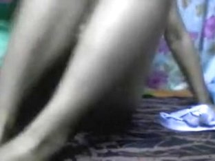 bangla girl using candle as dildo2