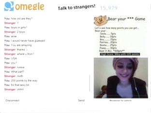 Cute Russian Girl Plays A Sexgame On Omegle
