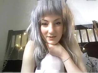 Malvina masturbates