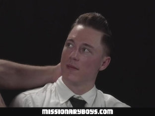 MissionaryBoyz - Pretty Church Boy Sucks And Fucks Hung Priest