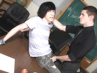 A Hard Uncut Teacher Dick - Nate Kennedy, Tyler Bolt And Brice Carson - ExposedEmos