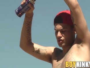 Mickey taylor waxing stroke ashley and shagging him hard