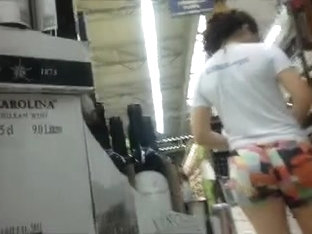 UPSKIRT - CALCINHA DA GORDINHA E DELICIOSA NO SUPERMERCADO