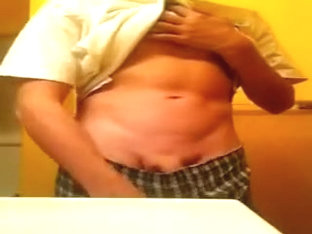 Yng Guy Worships His Master