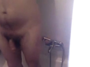 ME...IN THE SHOWER...HAVE A LITTLE PISS TOO