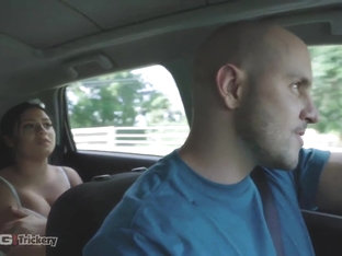 Serena Santos - She Flashes Her Titties To Him And They Go Back To His Place And Fuck!