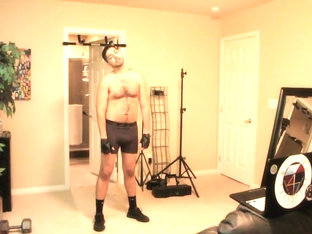 Don Stone Hairy Latino Legs & Back Workout 1