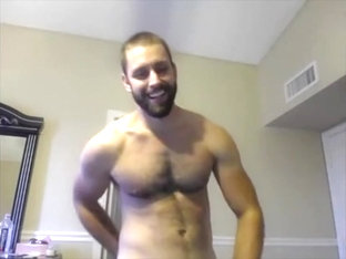 Hairy webcam hunk