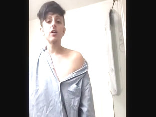 Ftm using clit pump on t-cock and explaining process and bottom growth