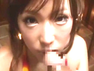 Amazing Japanese girl Serina Hayakawa in Horny Blowjob JAV video