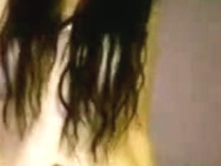 Black-haired Emo Girl Pounded Herself On Webcam