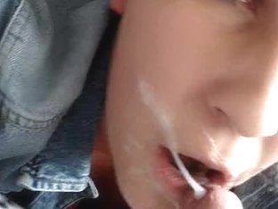 Oral Job Sex facial spermwalk