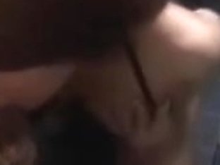 Petite Asian Sucking Cock In Public Bathroom