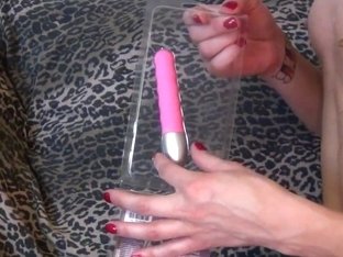 Blonde Cowgirl Playing With Pink Anal Toy