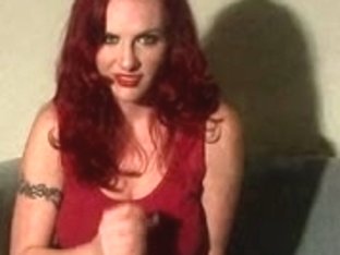Red Head Jerkoff Instruction
