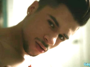 Latin gay rimjob and cumshot