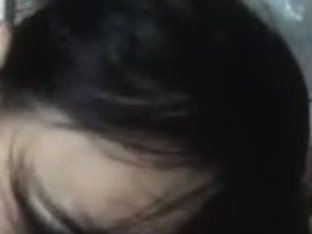 Asian wife homemade oral stimulation