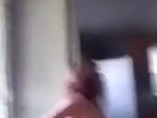 Busty hostess gets her trimmed pussy fucked.